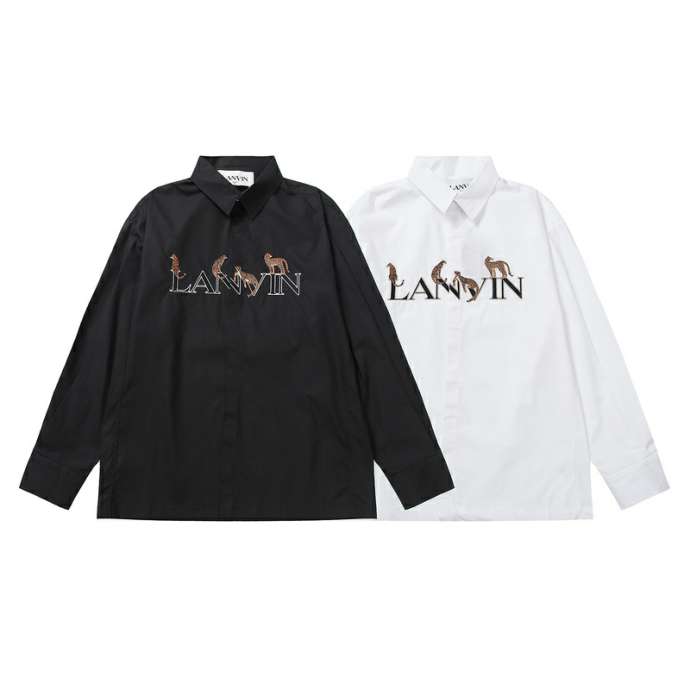 Picture of Lanvin Shirts Long _SKULanvinS-XL0121562